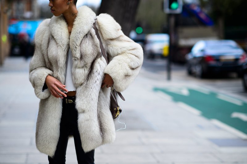 Mink coat