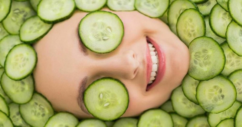 Cucumber mask