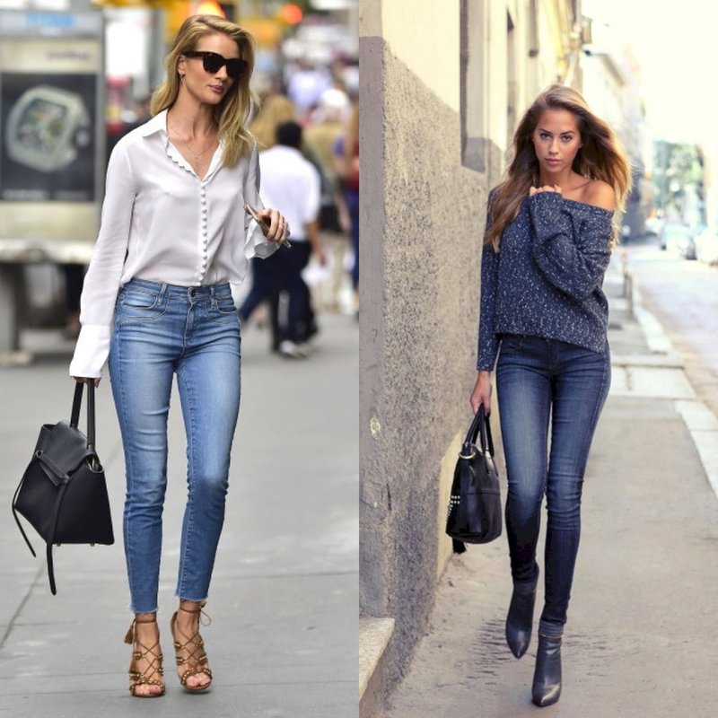 Fashionable skinny jeans