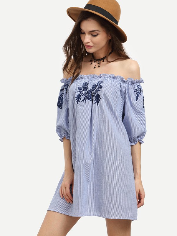 Stylish Off Shoulder Dress