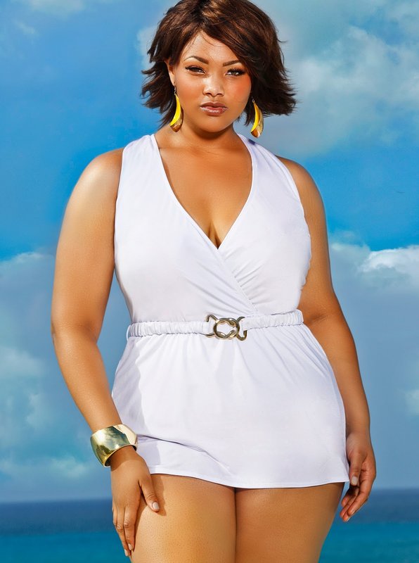 Sweet dress for overweight