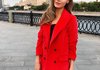 Christina Asmus in a red jacket