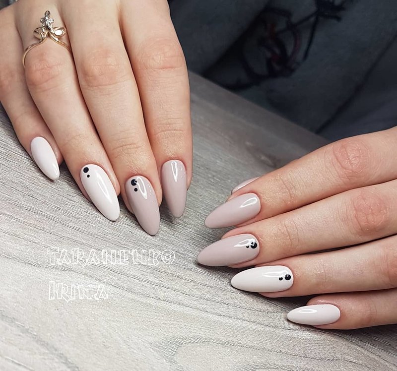 Points on the nails