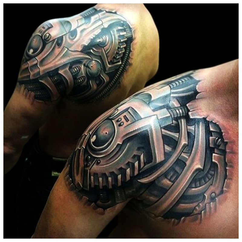 Biomechanics Tattoo