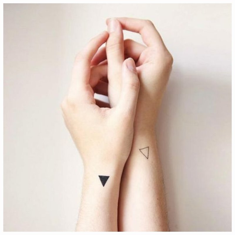 Triangle tattoo