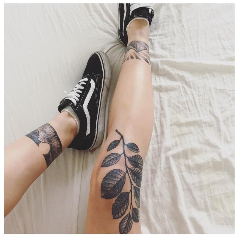 Ankle Tattoo Bracelets