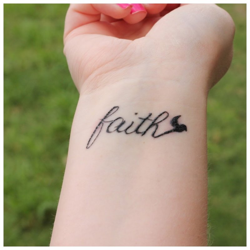 Wrist tattoo