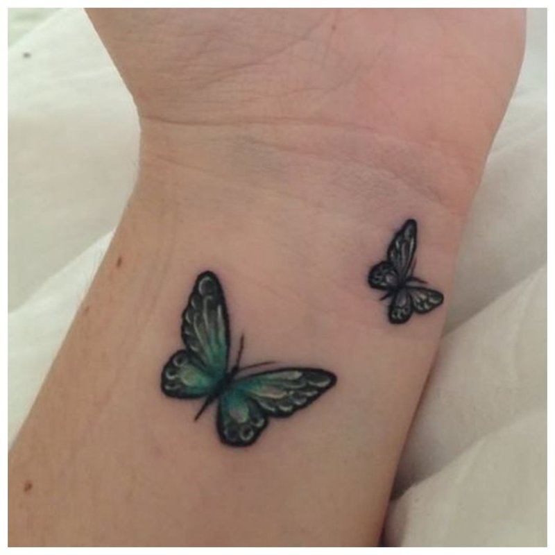 Butterfly tattoo