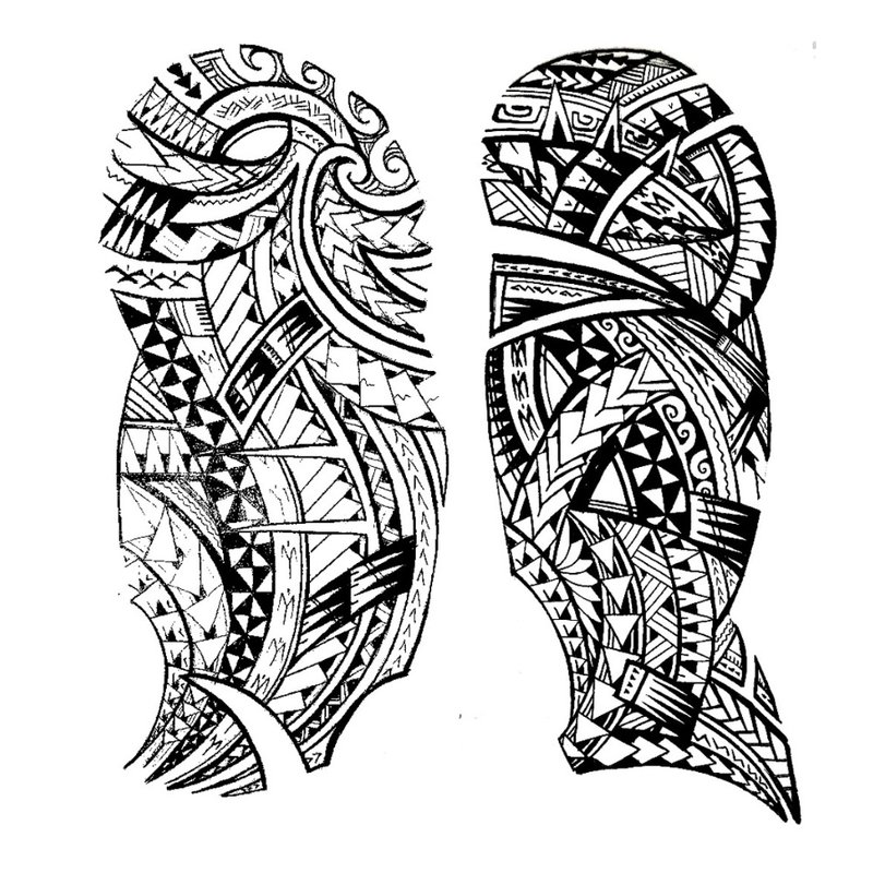 Sketch for Maori Tattoo