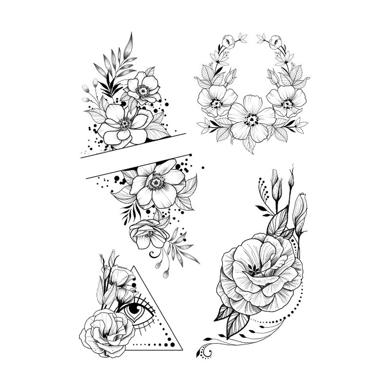 Fancy small tattoo sketches