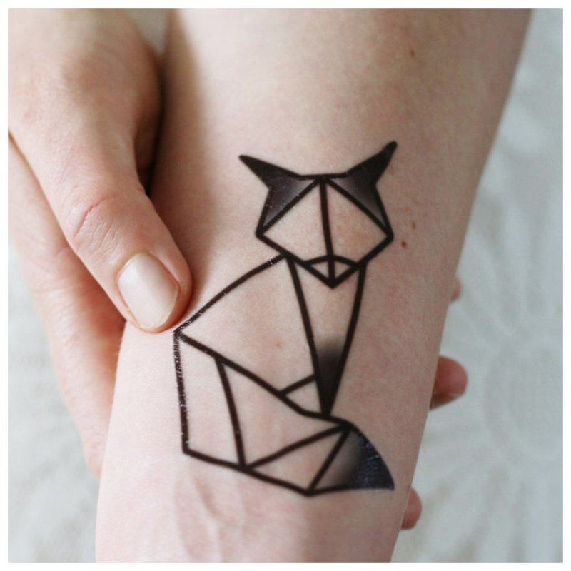 Fox tattoo