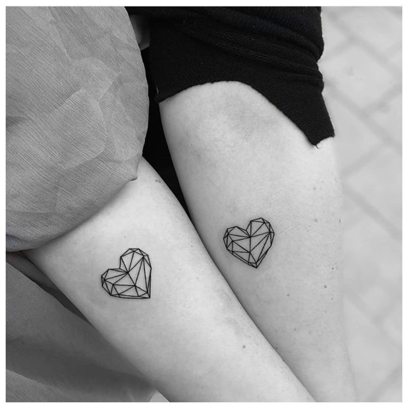 Same tattoo for a couple