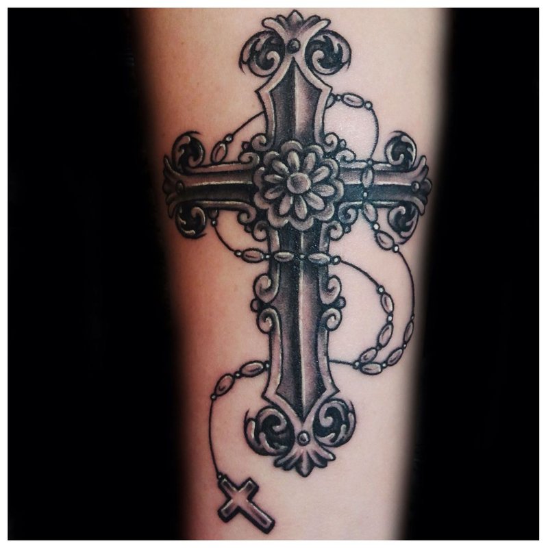 Cross tattoo