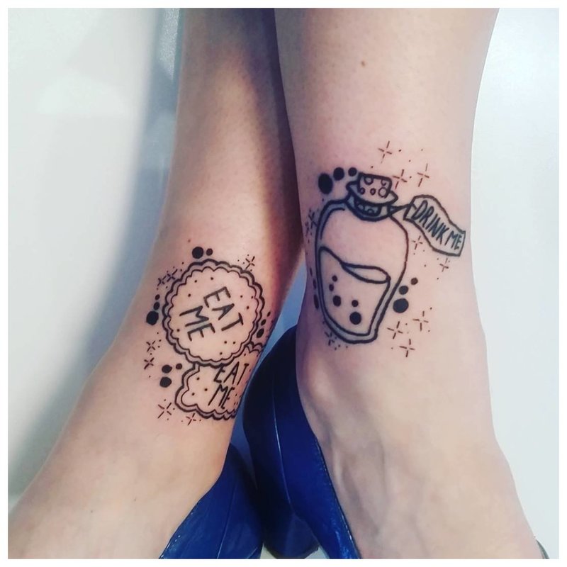 Alice In Wonderland Tattoo