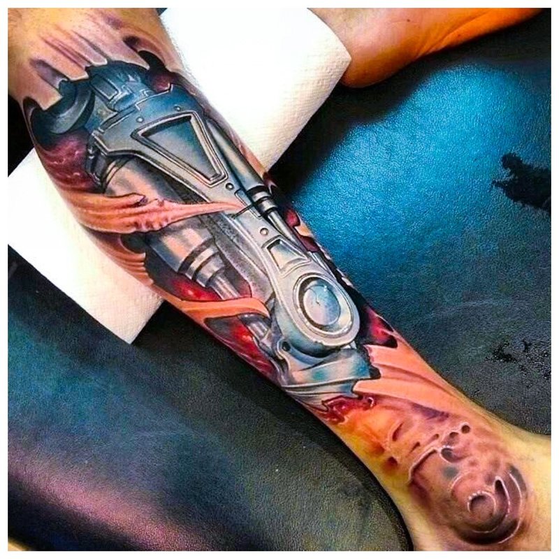 Cyberpunk Tattoo