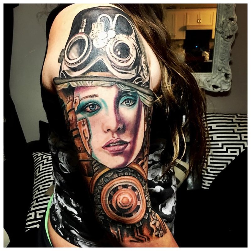 Steampunk portrait