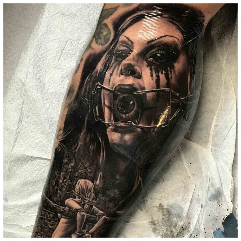 Horror Tattoo