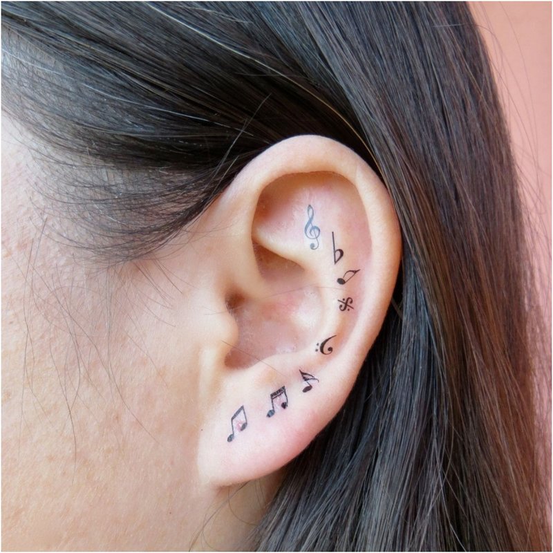 Ear Tattoo