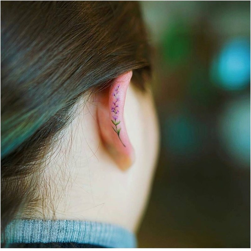 Ear Tattoo