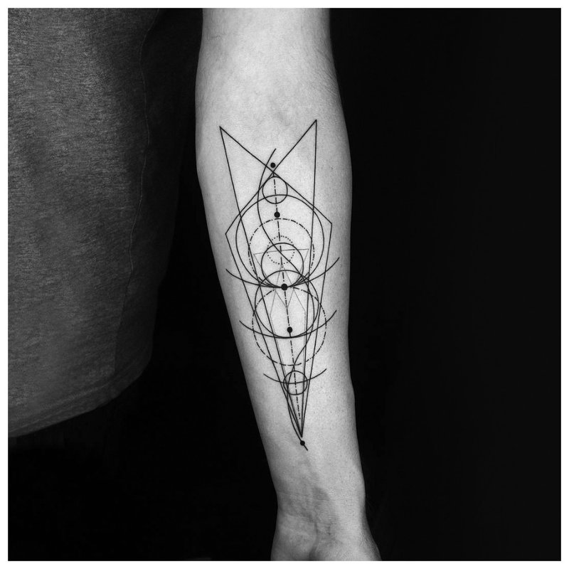 Abstract tattoo