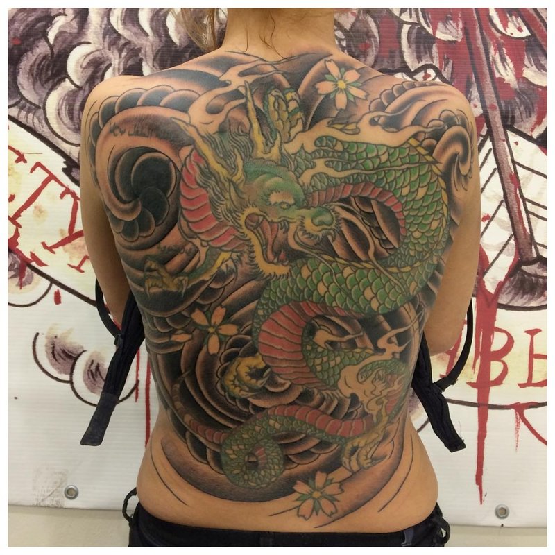 Oriental Tattoo Technique