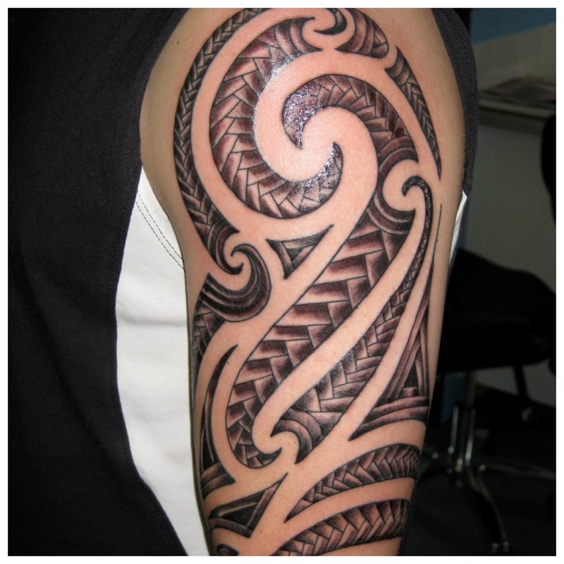 Unusual tribal tattoo