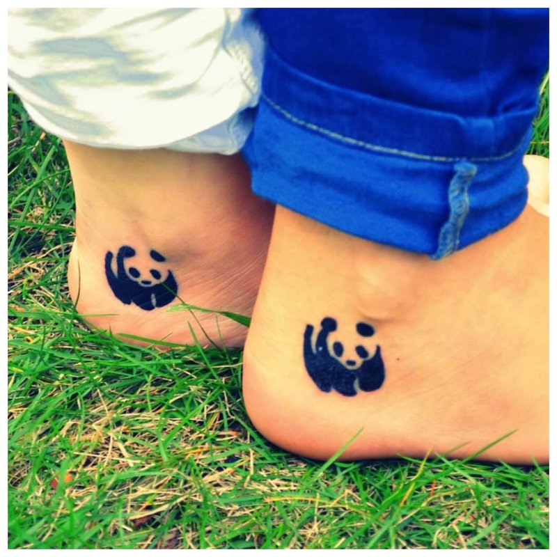 Panda - original tattoo