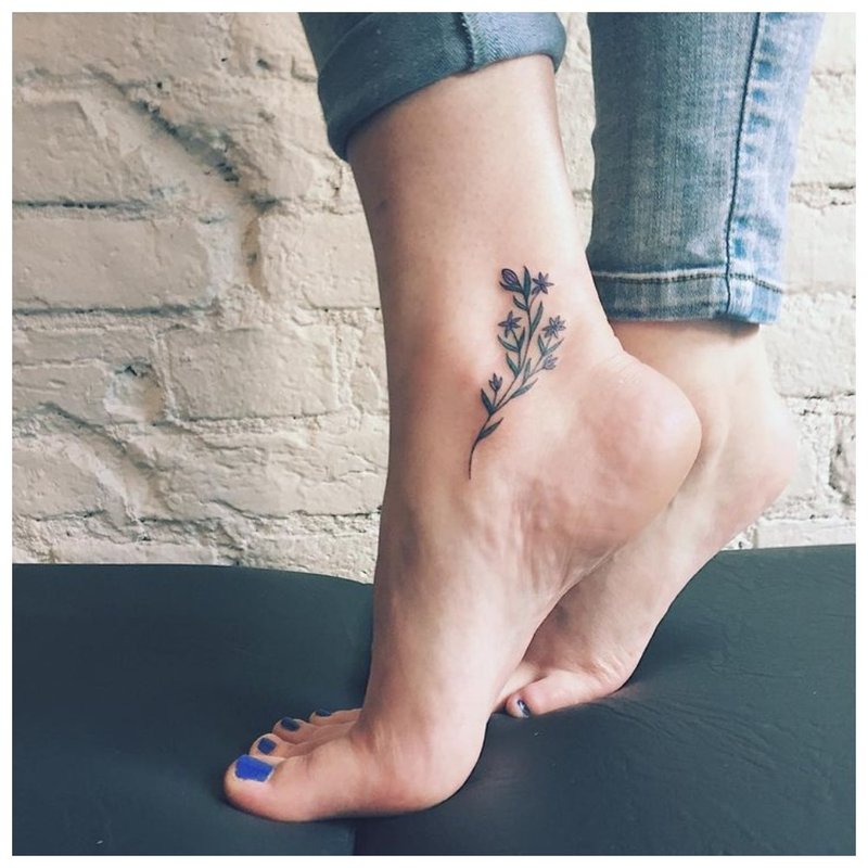 Ankle Tattoo